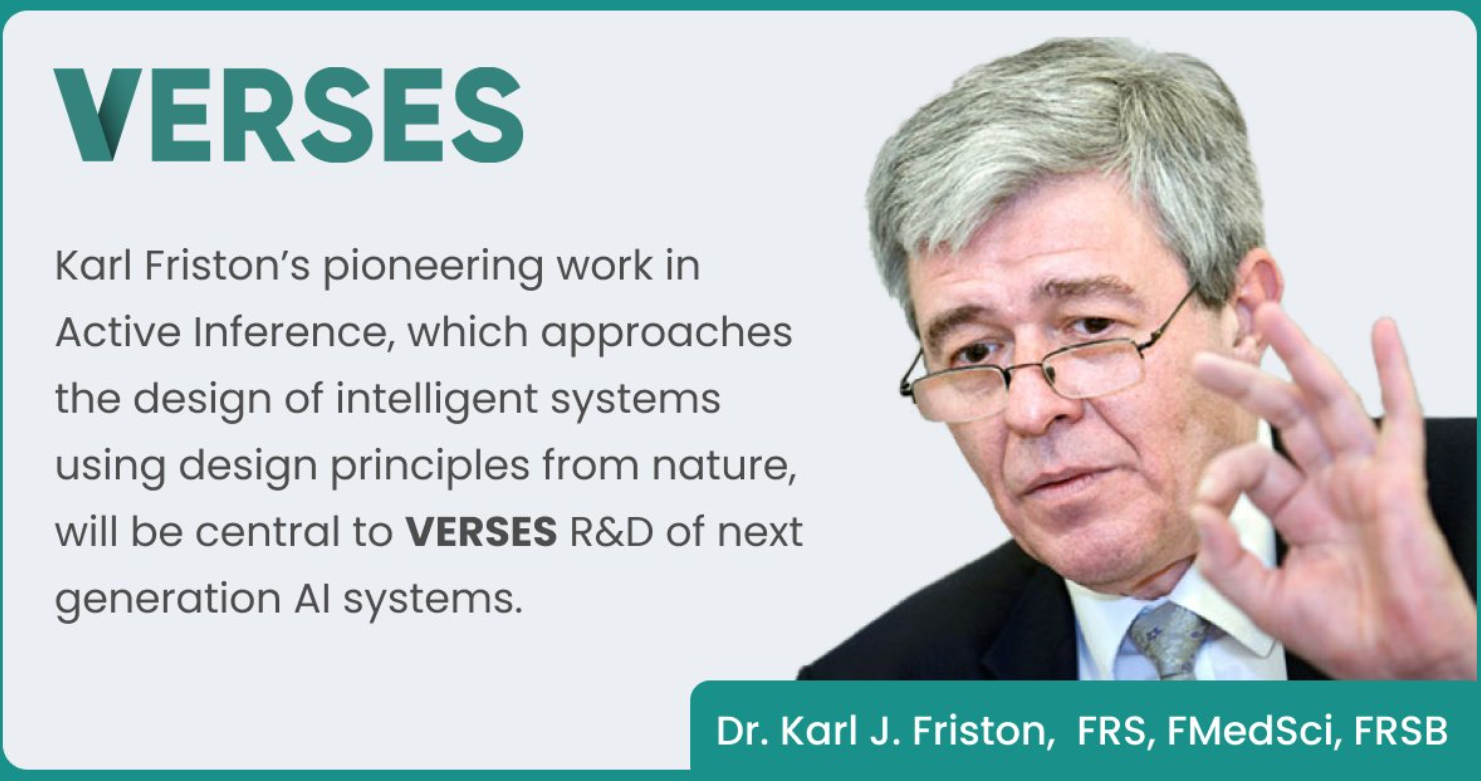 Karl Friston - World Renowned Researcher - Joins Verses Technologies as ...